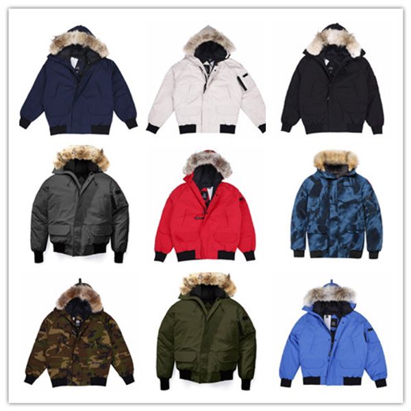 

2020 goose with real wolf fur down coatman new arrival sale men guse chateau black navy gray down jacket winter coat parka