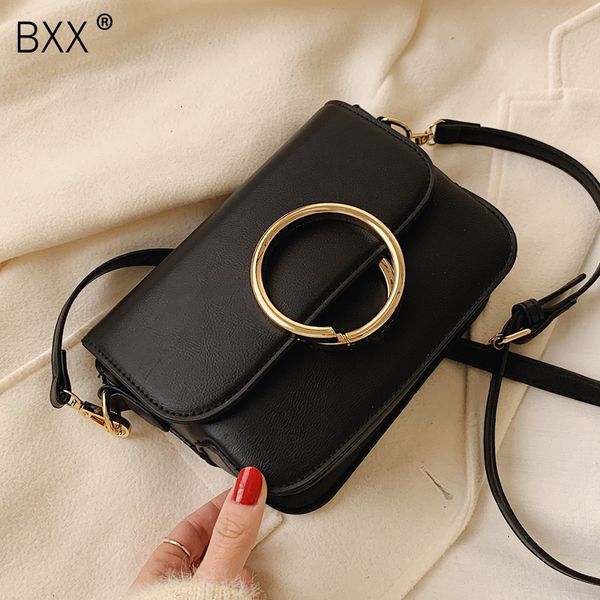 

bxx] pu leather all-match flap crossbody bags for women 2020 spring shoulder messenger bag lady handbags hk597