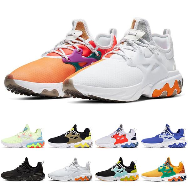 

nike 2020 presto react мужчины женщины кроссовки dharma тройной черный едва дышащий гипер королевский открытый мужские кроссовки спортивные