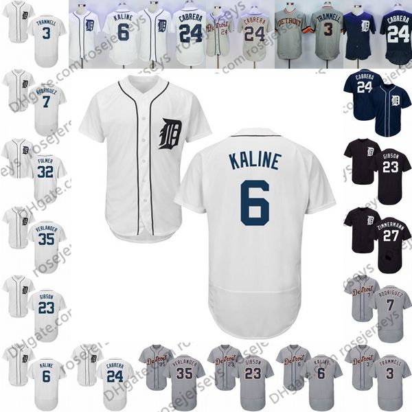 

Tiger jer ey 2019 detroit 3 allan trammell 6 al kaline 7 ivan rodriguez 23 kirk gib on 35 ju tin verlander retired player gray white