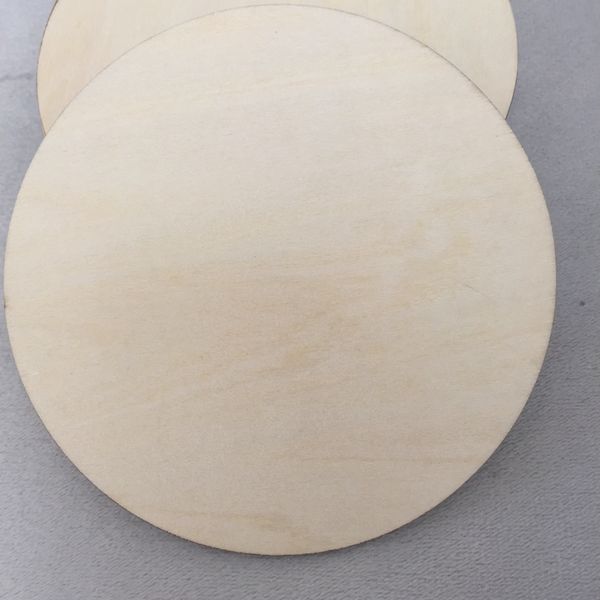 

set of 20 pcs circle round blank wood coasters for drink wedding coasters circle laser cut natural wood cutout