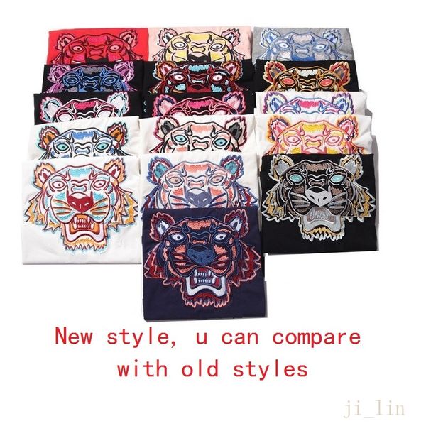 

new style ins 20ss t-shirt embroidery mens designer t shirt women men casual5s good mens tshirt fast shipping asian size check, White;black