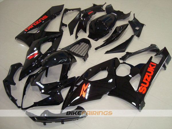 

4 gifts new abs motorcycle full fairings kits fit for suzuki gsx-r1000 k5 2005 2006 05 06 bodywork set black luster