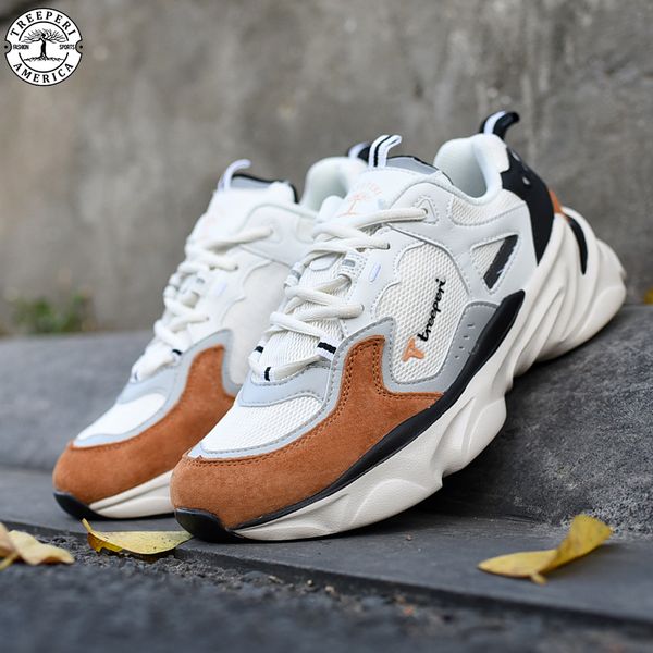 

3m reflective treeperi fashion chunky mens casual shoes black white beige brown obsidian men women designer sneakers chaussures