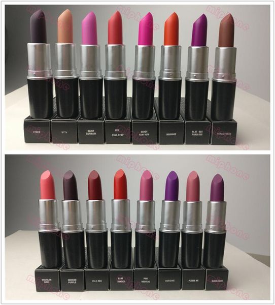 Newmac Matte Lipstick Velvet Teddy Ruby Woo Honey Love Myth Kinda Sexy Luster Retro Lipsticks Rouge A Levres Sweet Smellysl Scunci Hair Accessories