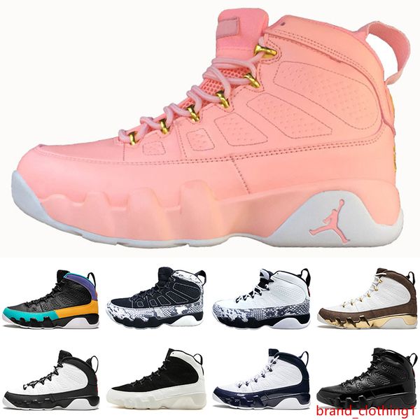 

designer 9 9s basketball shoes men women dream it do it black white anthracite bred space jam sports sneakers mens trainers