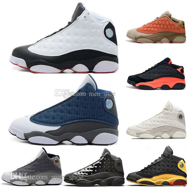 

горячие дешевые 13 13s шапочке и мантии terracotta blush mens basketball обувь чикаго блэк инфракрасная кремни бред мужчины спорт кроссовки