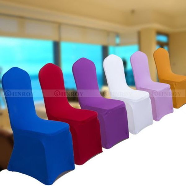 

new thicken spandex stretch chair covers wedding party banquet decoration