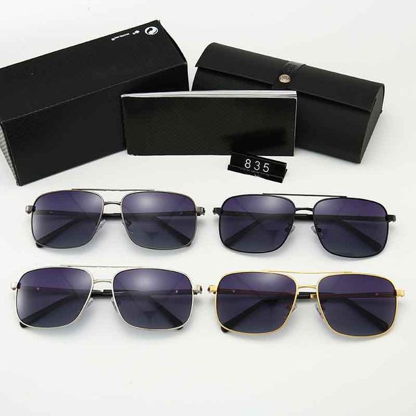 

luxury 835 sunglasses for women brand designer fashion cat eye summer style mixed color frame uv protection lens come with case