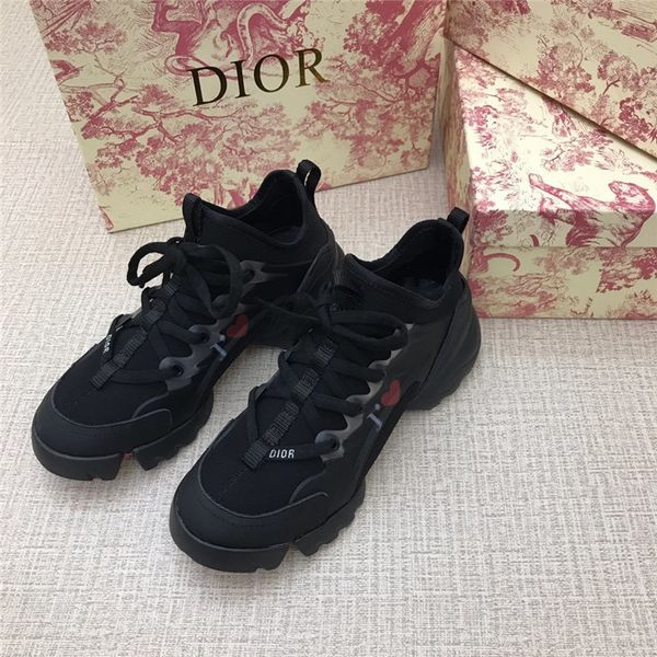 

new daddy shoes women color matching plaid thick bottom increased breathable luxury casual shoes's sports shoes ladies running shoes a3, Black