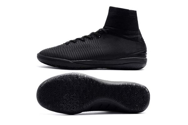 

boutique mens/woman/kids football boots superfly v tf/ic/fg soccer shoes mercurial superfly v ronalro black soccer cleat