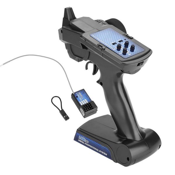 

90102g портативная лодка система управления передатчик для rc автомобилей 2,4 радио 2ch пульт дистанционного управления с fs-gt3b приемник