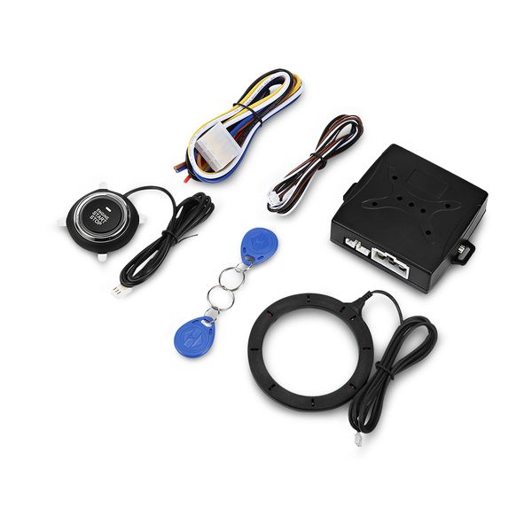 

zeepin gy902b-2 auto car alarm engine push button start srfid lock switch keyless entry system starter anti-theft system