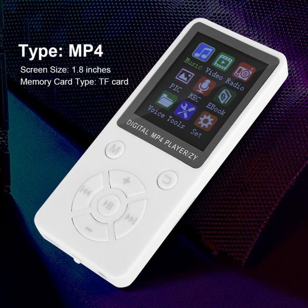 

reproductor de musica ultra-thin mp4 music player support tf card amv mp3 with headphone (rhombus button) 01# mini mp4
