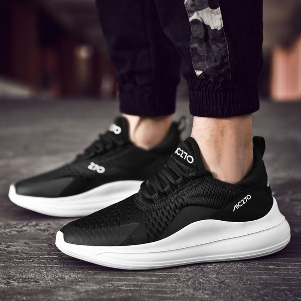 

2019 non-slip sneakers outdoor shoes lace-up durable jogging shoes fashion mesh sneakers zapatillas hombre
