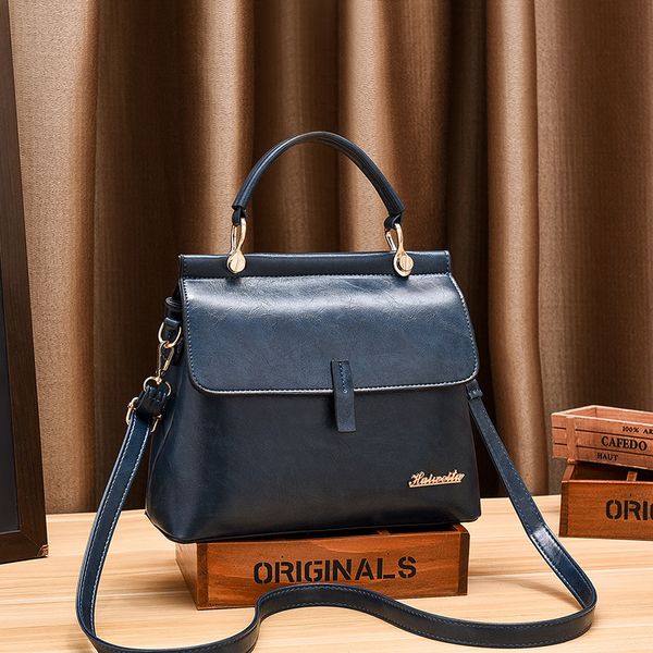 

bag women's bag new fashion high-end sense of foreign style texture pu material portable messenger