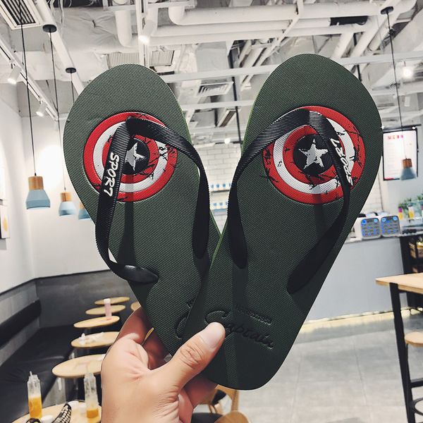 

2020 new homey slippers crocks summer multicolor flip-flop light sandal comfortable leisure chaussure tongs homme, Black
