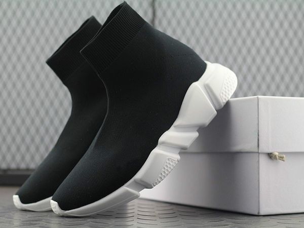 

Носок обуви Speed ​​Trainer Повседневная обувь кроссовки носки гонки черные ботинки м