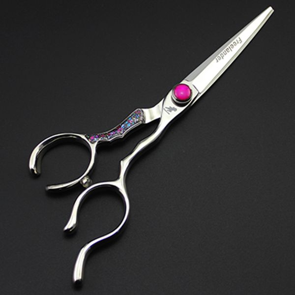 

6inch personality hair cutting scissor japan 440c stainless steel professional hairdressing style barber supply shear clipper