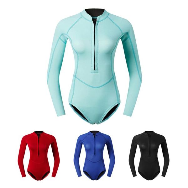 

women wetsuit short front zip wet suit compression thermal swimwear for surfing snorkeling scuba diving
