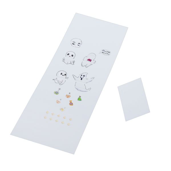 

specter shape ukulele headstock sticker ukulele musical instruments sticker
