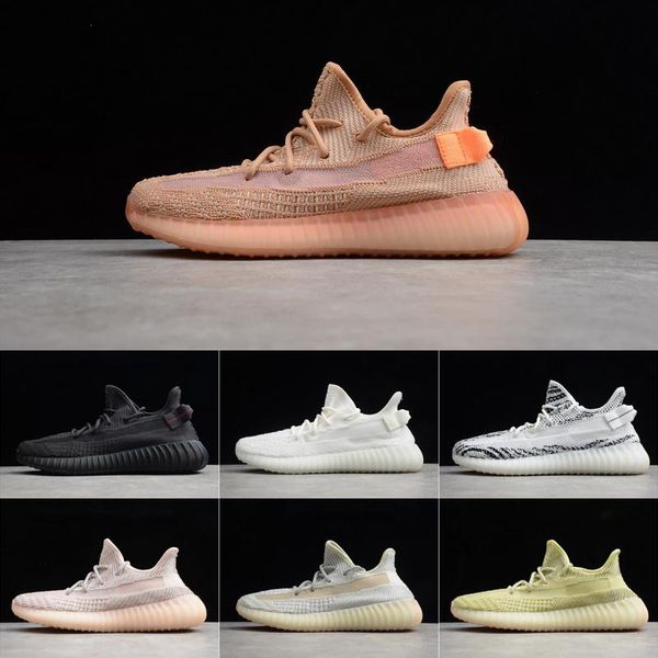 

2019 v2 luminous runner kanye west trainers static refective 3m black men women des chaussures sport designer running shoes