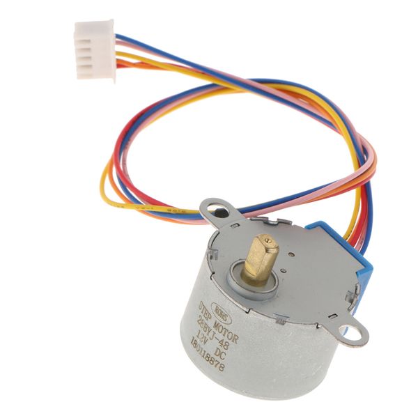 

dc 12v 4 phase reduction stepper motor gear step motor for ,reduction ratio: 1/64