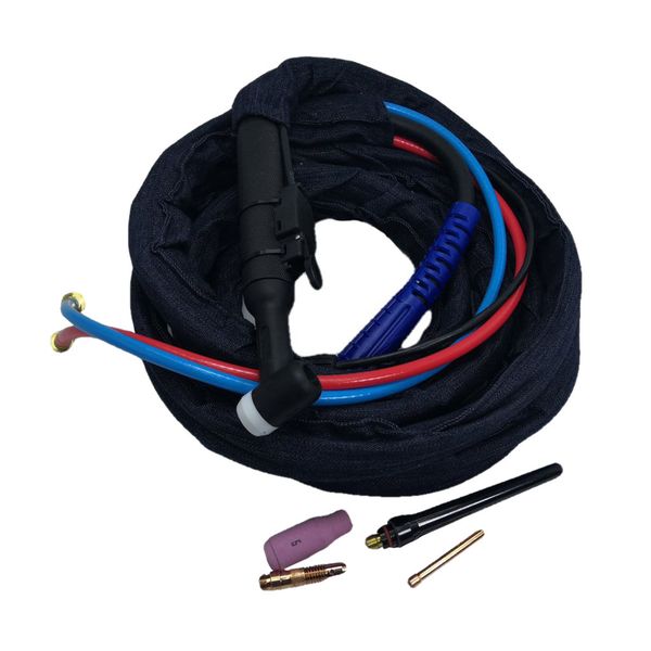 

wp-18 water-cooled tig welding torch complete set 5 meters cable