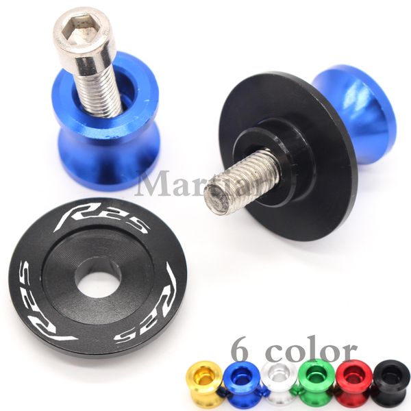 

motorcycle cnc aluminum swingarm spools slider stand screws for yamaha yzf r25 yzf25 2013 2014 2015