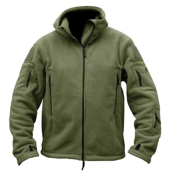 

mens autumn winter fleece zipper hoodies long sleeve hooded sweatshirt tactical tracksuit jacket outerwear coat for men, Black
