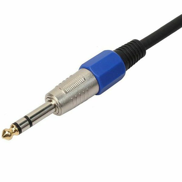 

3 pin soft аксессуары аудио кабель hifi сбалансированный разъем 6,35 мужской для xlr женский микрофон стерео инструмент jack