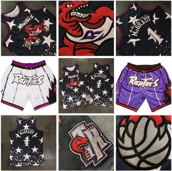 

мужская баскетбольная торонто хищники 1 tracy mcgrady 15 возчик mitchell ness 1998-99 независимый swingman джерси, Black;red