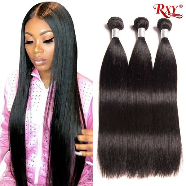 

brazilian hair weave bundles straight human hair 3 bundles 10-26 inch unprocessed brazilian straight virgin human hair weaving wholesale, Black