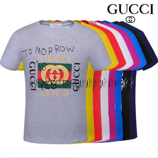 

2019 men's clothing short sleeved t-shirt ins, half sleeve, slim body, wide cotton xia t-shirtmen's t-shirts, White;black