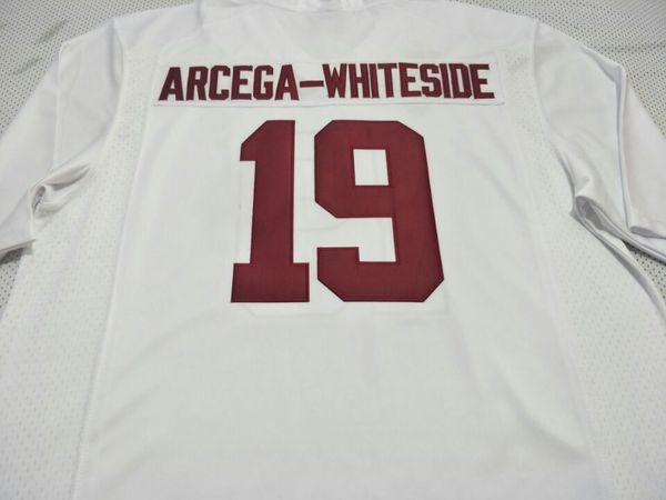 

custom men youth women stanford cardinalss jj arcega-whiteside #19 football jersey size s-4xl or custom any name or number jersey, Black