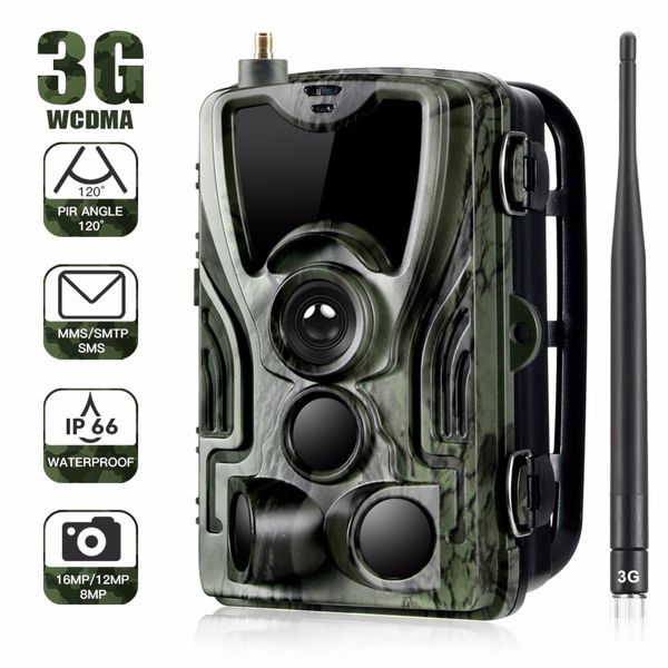 

suntek hc-801g 3g mms/smtp/sms trail camera hunting camera 940nm ir led p traps 16mp 1080p hd night vision scout animal camera, Camouflage