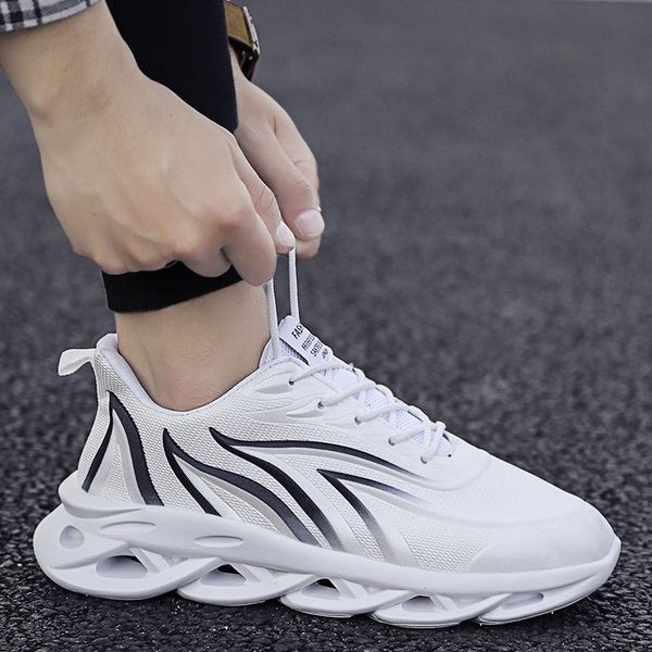

summer breathable men's running shoes outdoor sport mesh running shoes sneakers