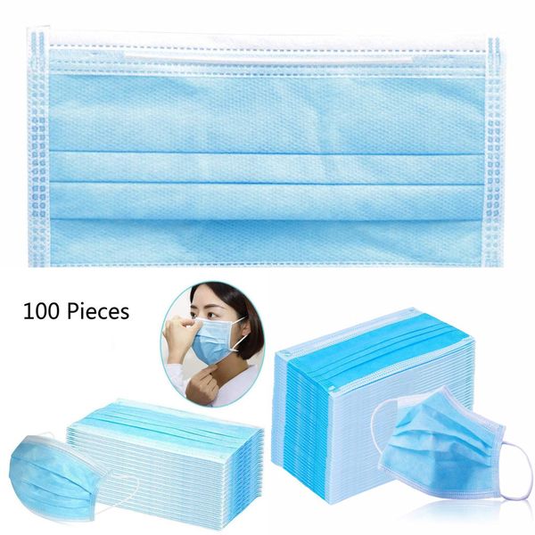 

одноразовая маска 100шт очень защитна и подходит для большинства людей