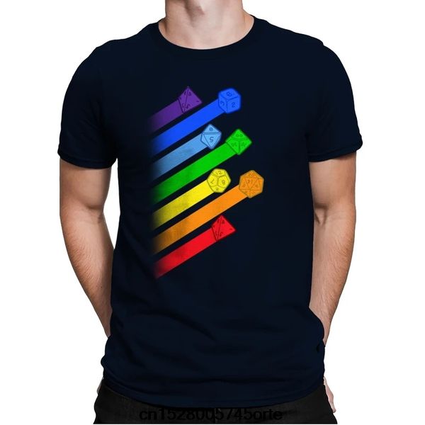 

отпечатано смешной новый camiseta dice для все mens womens t-shirt, White;black