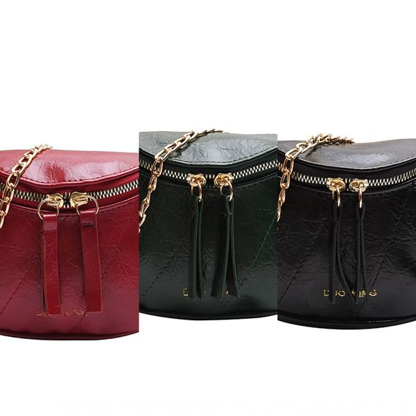 

chest postman package postman package fashionable ins messenger female 2019 street lingge chain running bag all-match female bag