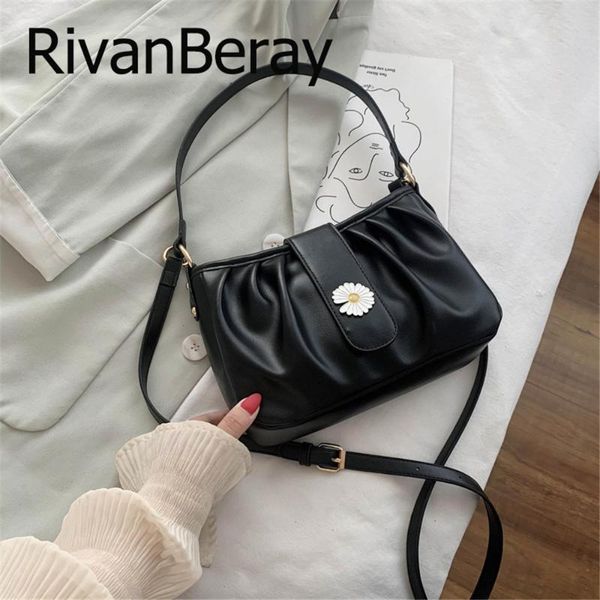 сплошной цвет pu кожа женщин конструктора crossbody сумки luxury 2020 летние элегантные аппликациями сумки на ремне сумки lady travel