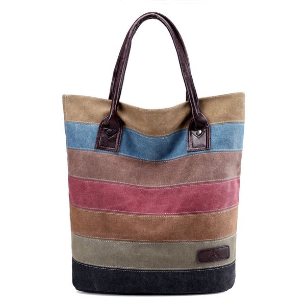 

2019 bolsas feminina luxury handbags women bags designer new totes canvas bag tote special women's rainbow handbag direct sales
