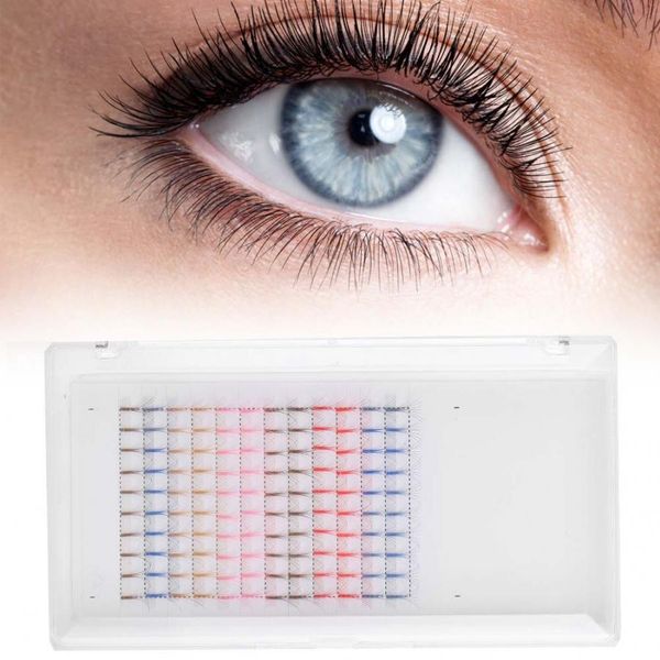 

eyelashes natural soft blended color false eyelashes extension long fake eye lashes natural long
