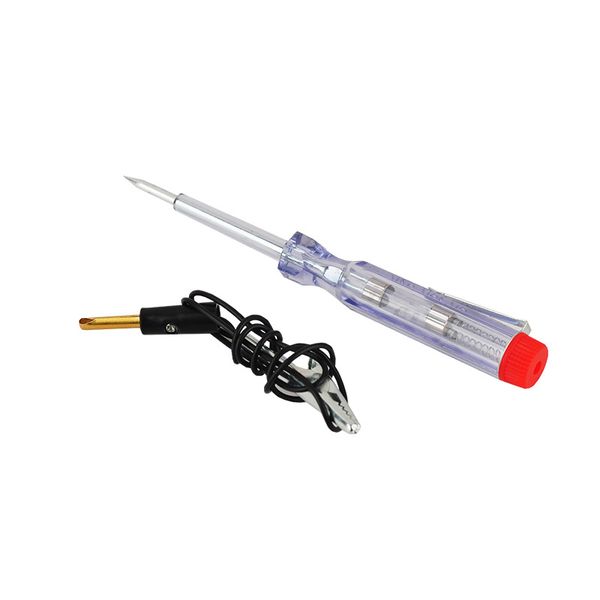 

car battery test pen / small dc transparent test pencil with led lights car modification and maintenance 6-24v