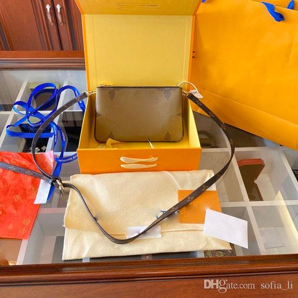 

dahua double-sided cross-body bag handbag wallet backpack main card holder duffle bag women handbags handbag horsebit card holder, Black