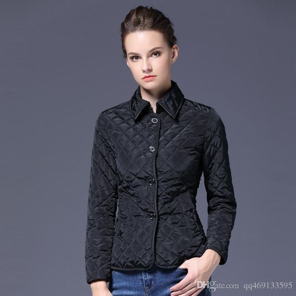

women fashion england short thin cotton padded coat/brand women designer jacket for womenree shipping 7412, Black;brown