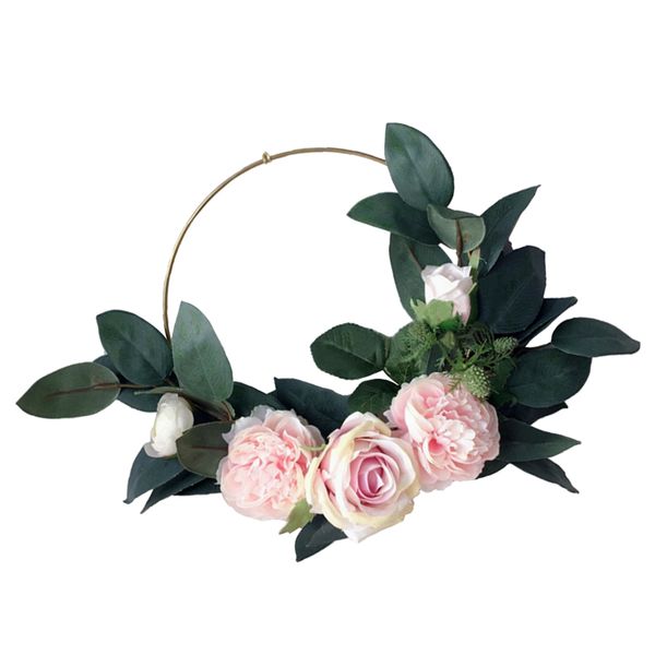 

artificial silk hanging flower wedding venue home wall door decoration