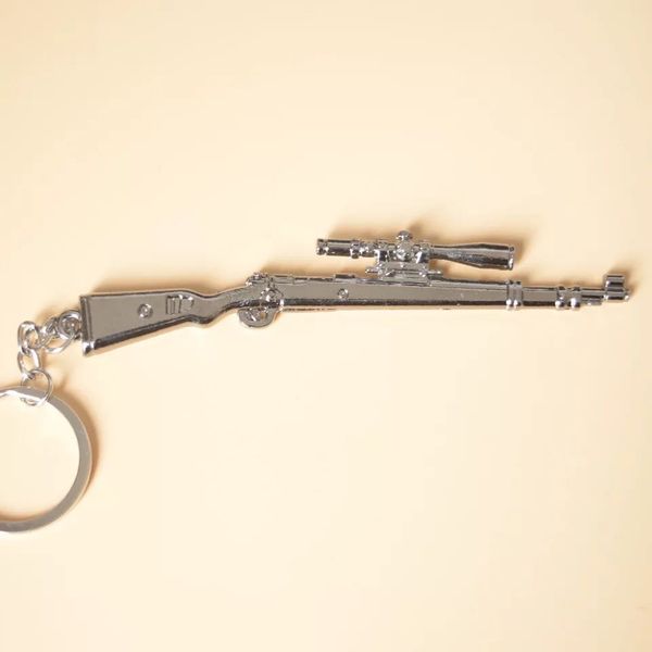 

17 models, mini key chain, aluminum alloy, jedi survival stimulation battlefield pendant, christmas gift, ing, Silver