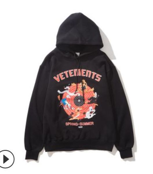 

Vêtements толстовки Толстовка мультфильм высокого качество 100% хлопок Мужчины Женщин