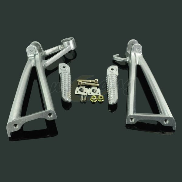 

motorcycle footrests rear foot pegs pedals rest footpegs for yamaha yzf r6 2003-2005 yzf r6s 2006-2009 06 07 08 09